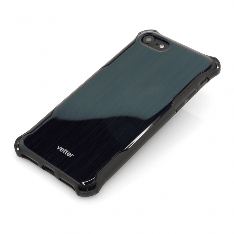 Husa Vetter pentru iPhone SE2, 8, 7, Clip-On Hybrid Xtra Protection, Graphite - vetter.ro