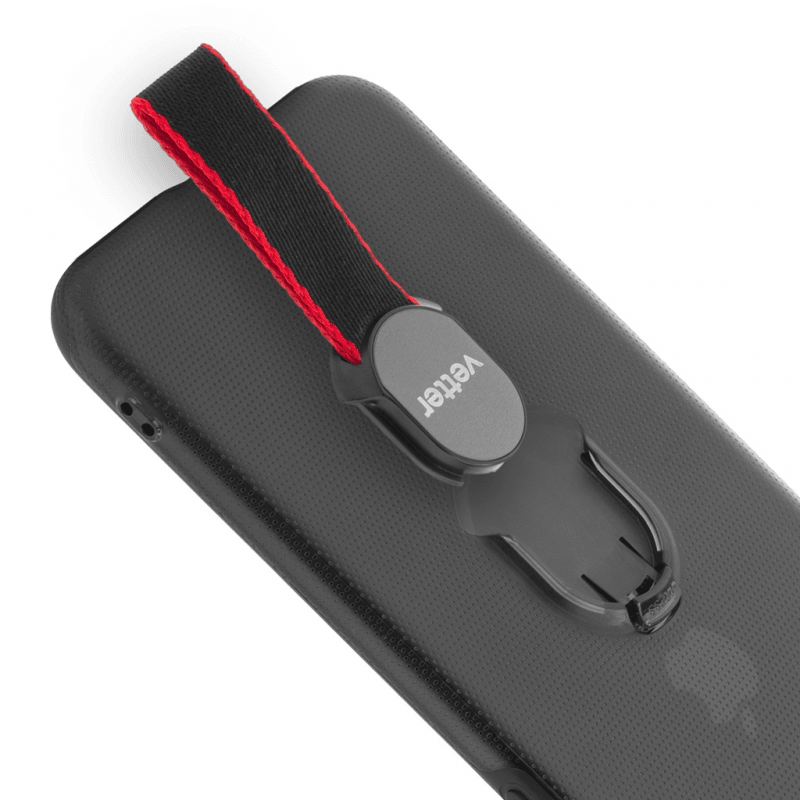 Husa Vetter pentru iPhone XS, X, Smart Case Hybrid, with Removable Strap, Magnetic Ready, Negru - vetter.ro