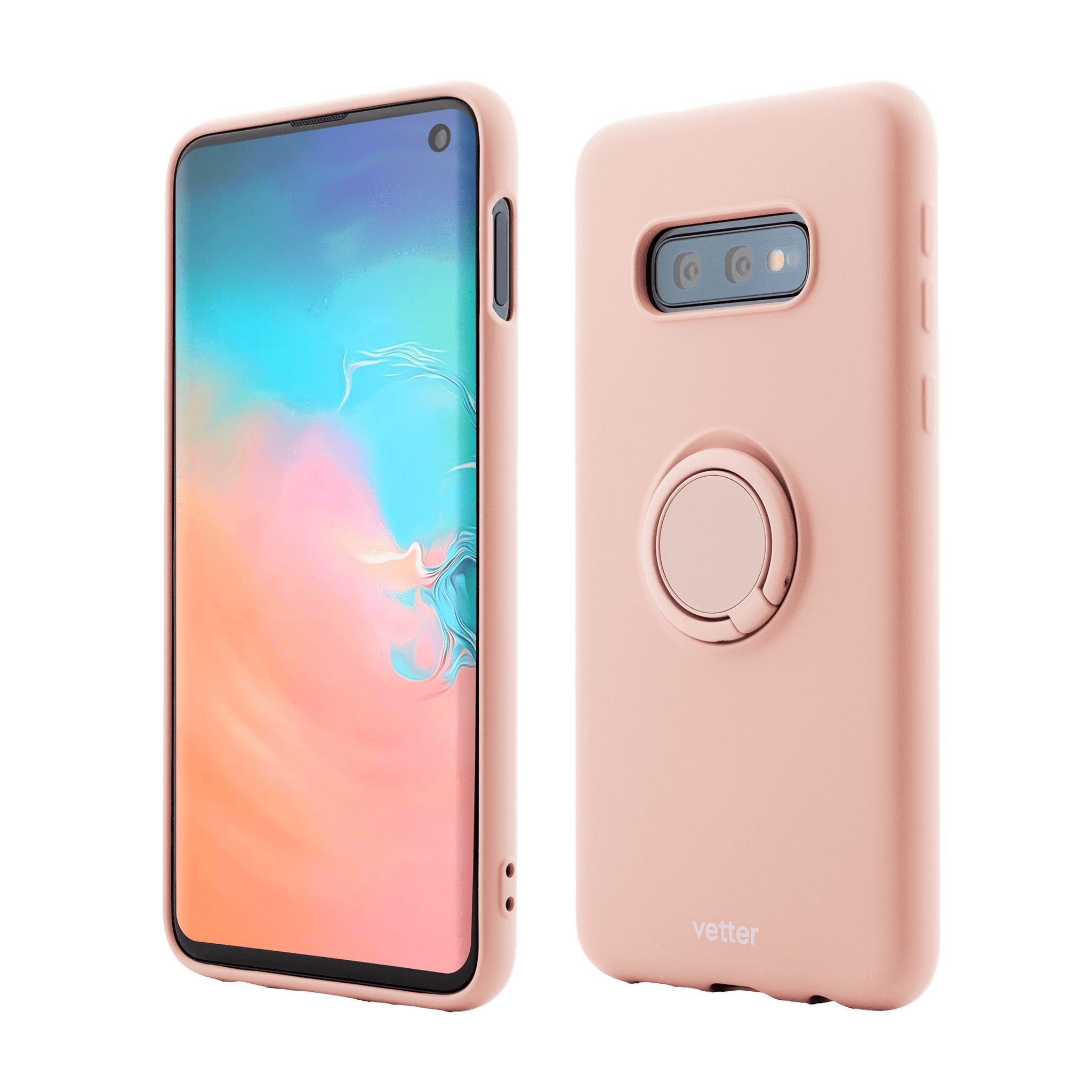 Husa Vetter pentru Samsung Galaxy S10e, Soft Pro with Magnetic iStand, Pink - vetter.ro